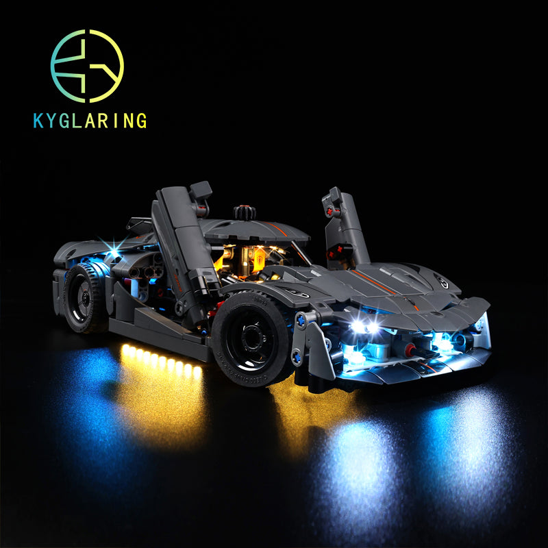 LED Light Kit for Koenigsegg Jesko Absolut Grey Hypercar 42173