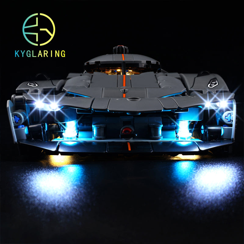 LED Light Kit for Koenigsegg Jesko Absolut Grey Hypercar 42173