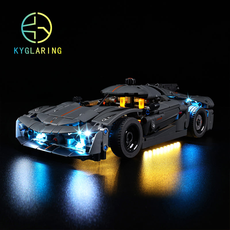 LED Light Kit for Koenigsegg Jesko Absolut Grey Hypercar 42173