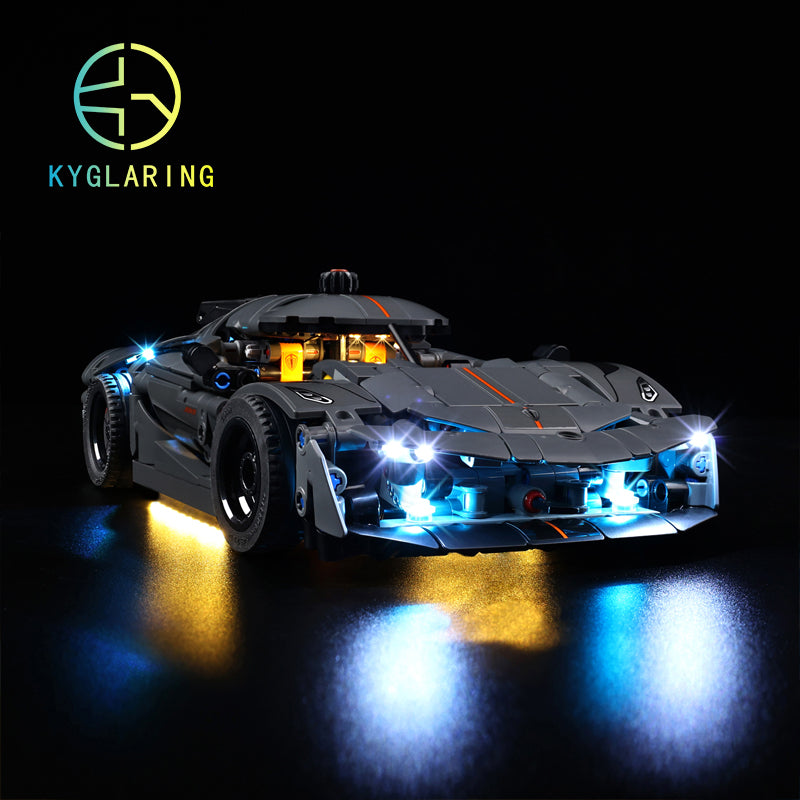 LED Light Kit for Koenigsegg Jesko Absolut Grey Hypercar 42173