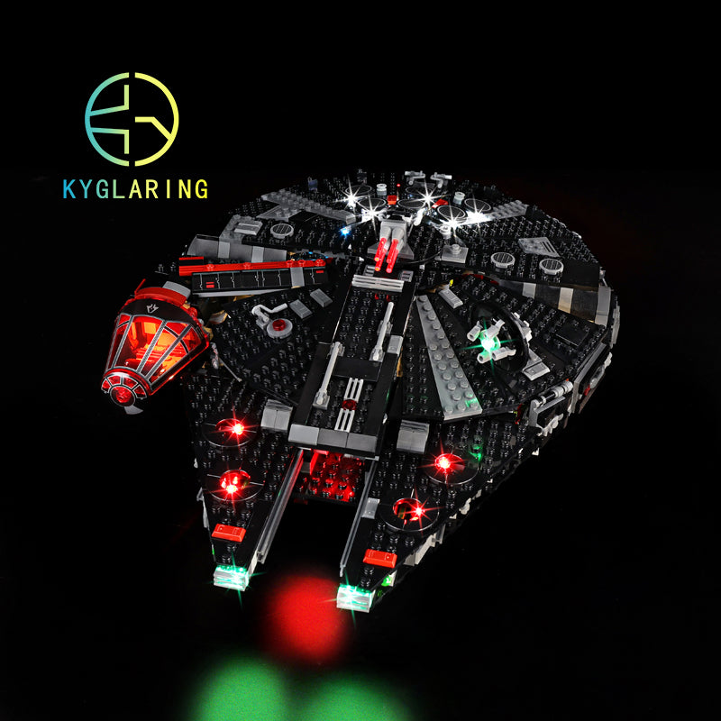 LED Light Kit for The Dark Falcon 75389