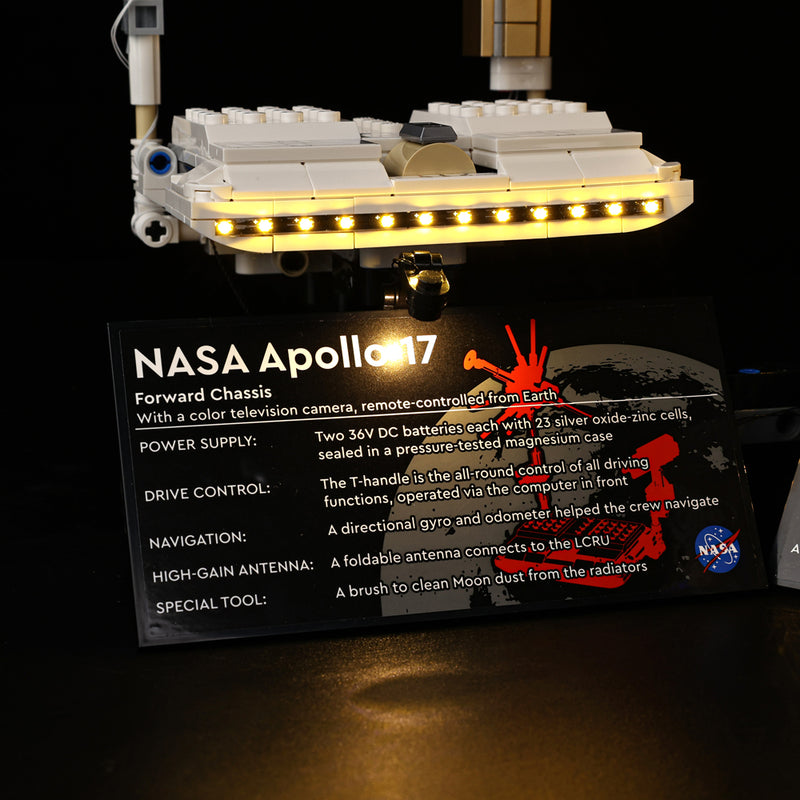 LED Light Kit for NASA Apollo Lunar Roving Vehicle - LRV 42182