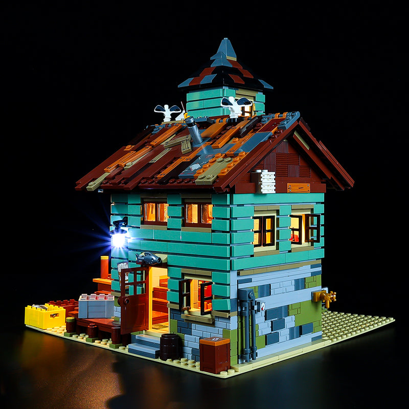 Kyglaring Led Light Up Kit For lego Old Fishing Store Model Building