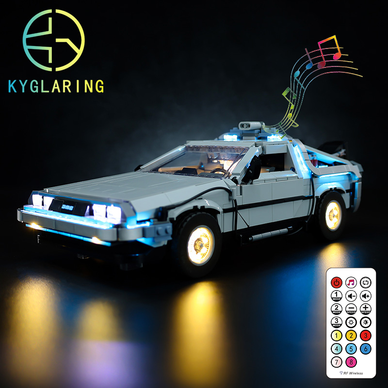 Blue 6 in 1 USB LED LEGO Lighting Kit