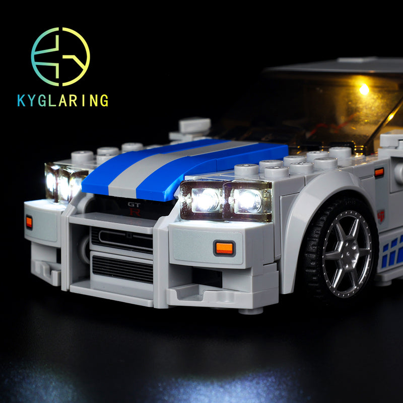 Nissan Skyline GT-R R34 Replica of 2 Fast 2 Furious Movie Car Editorial  Stock Photo - Image of famous, aftermarket: 258505628